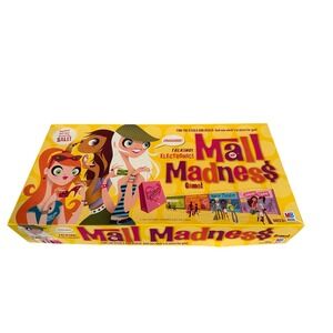 Milton Bradley Mall Madness Talking Electronic Board Game 2004 Hasbro 4047-G
